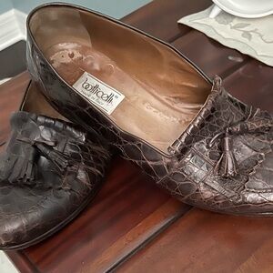 Roberto Botticelli Crocodile Loafers